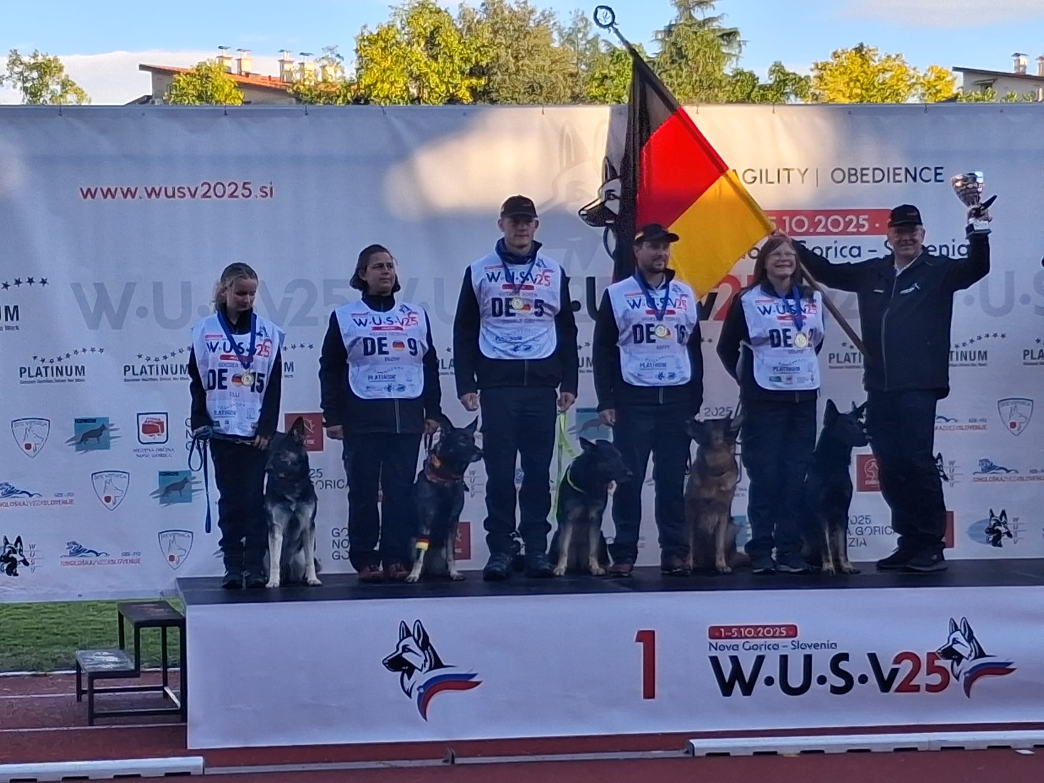 Weltmeister Mannschaft WUSV WM 2025